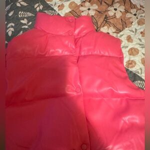 Simply Southern Coral Puffer Vest